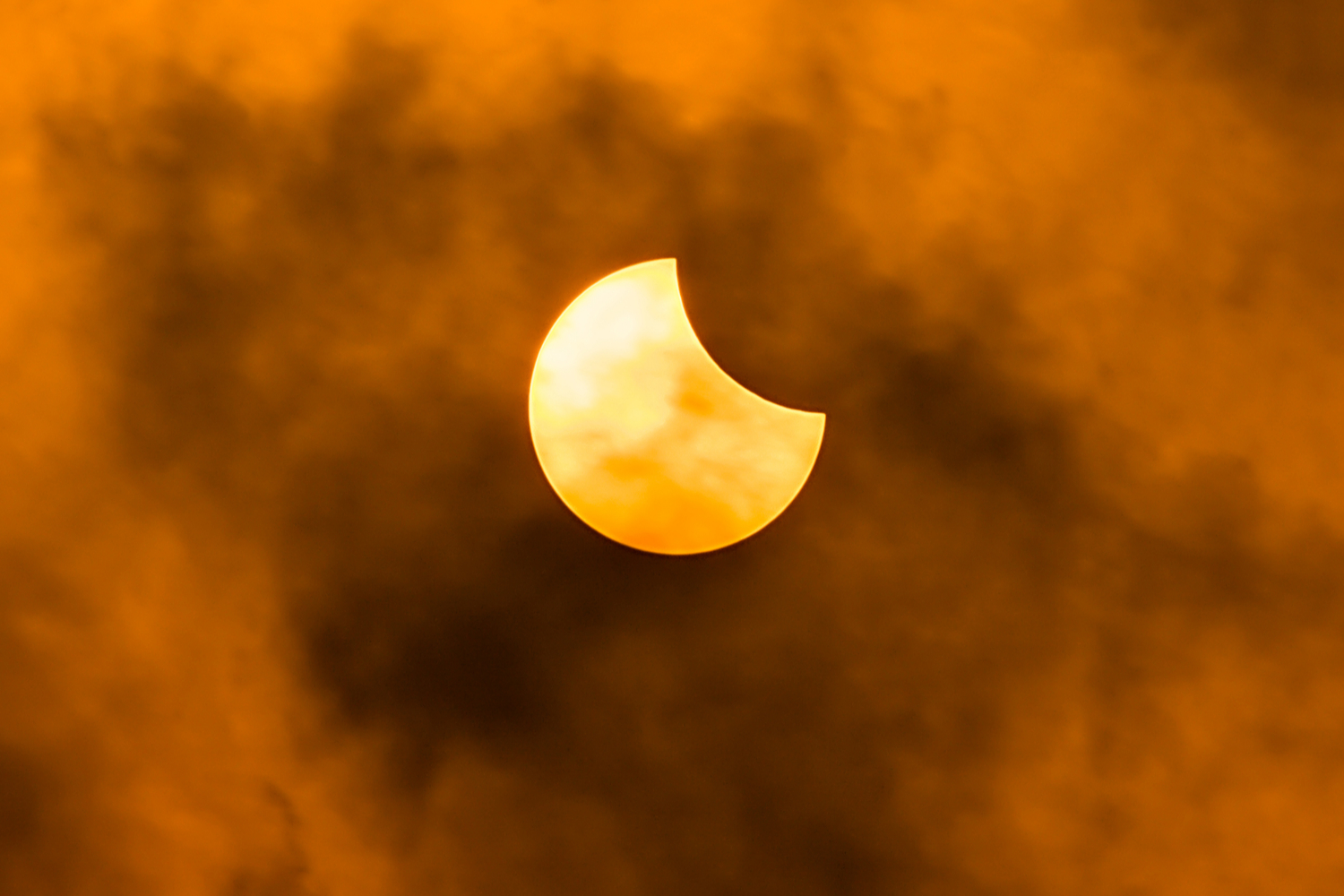 Delvis solformørkelse