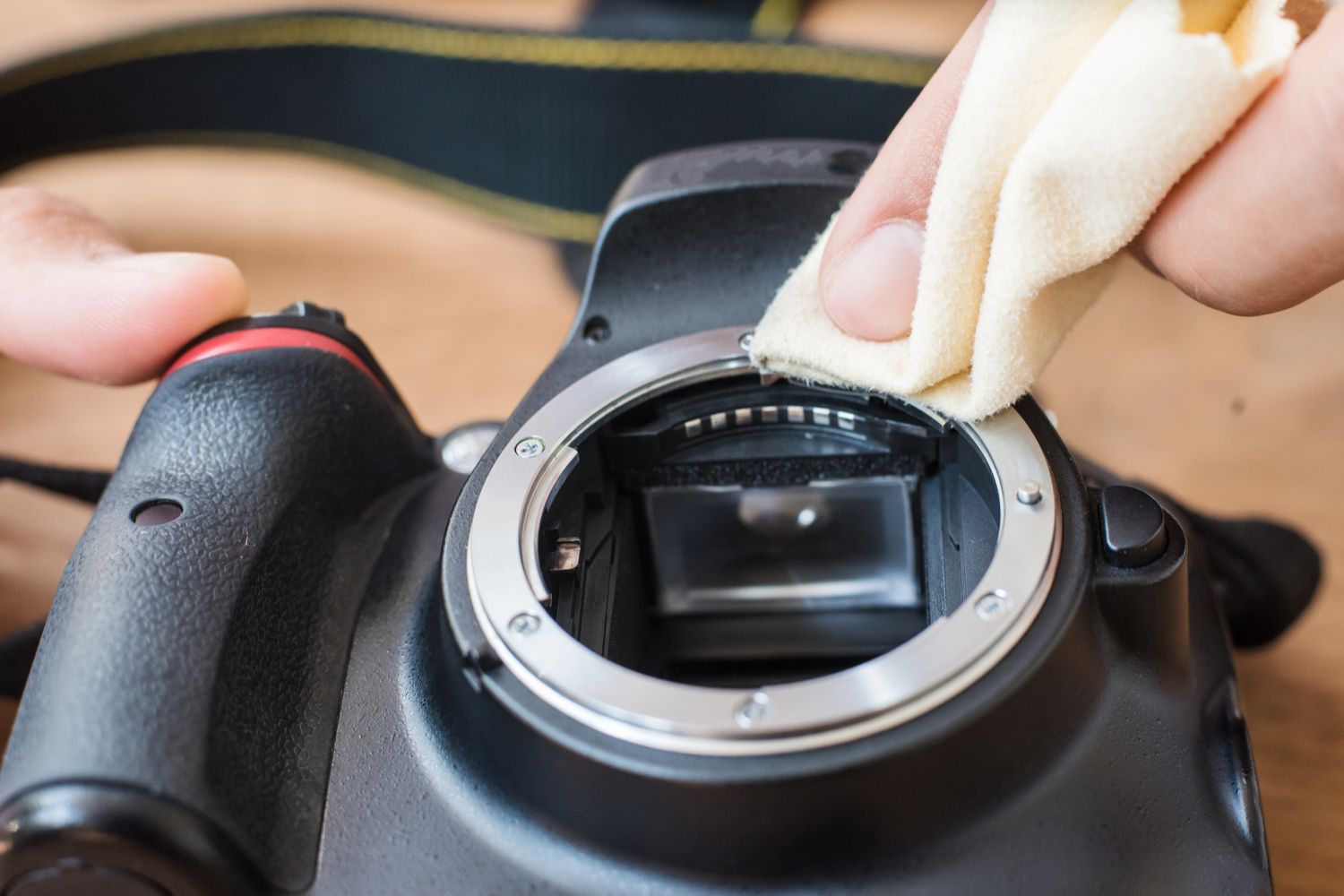 Sådan renser du dit kamera