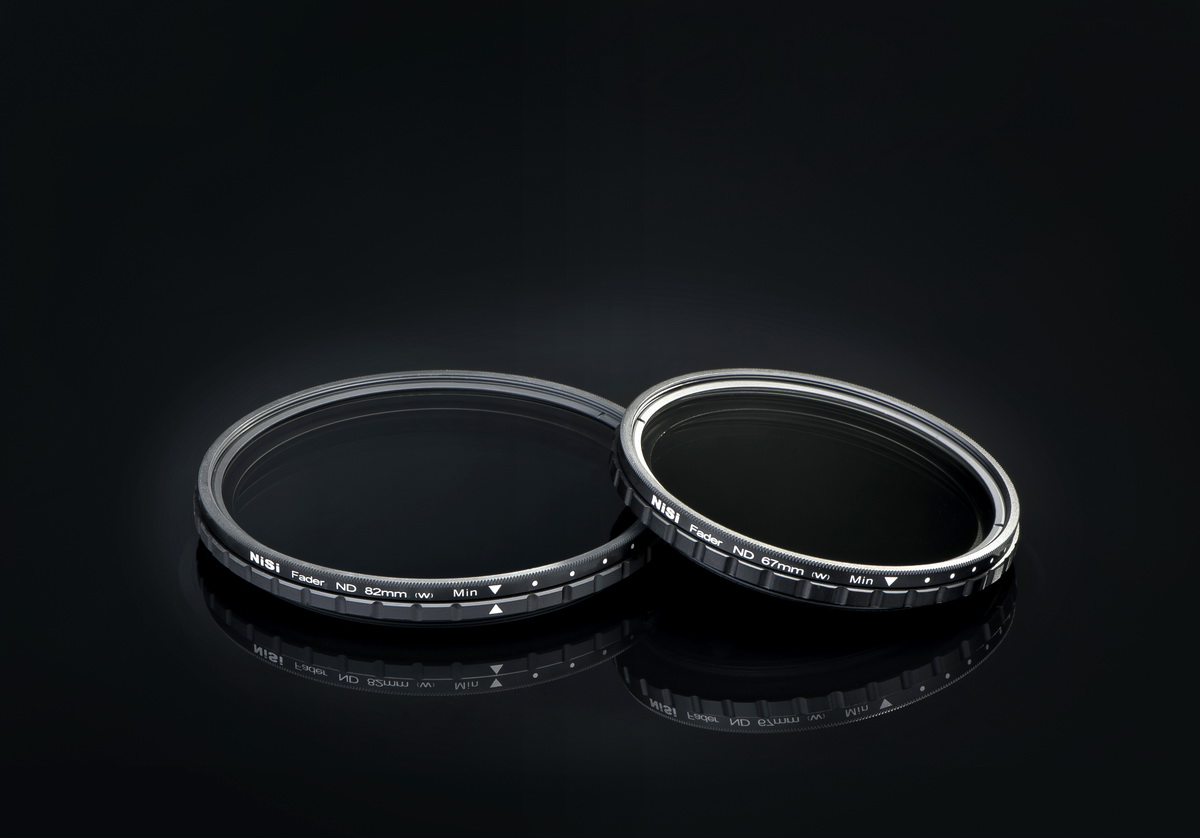 Gråfilter i olika storlekar från Nisi