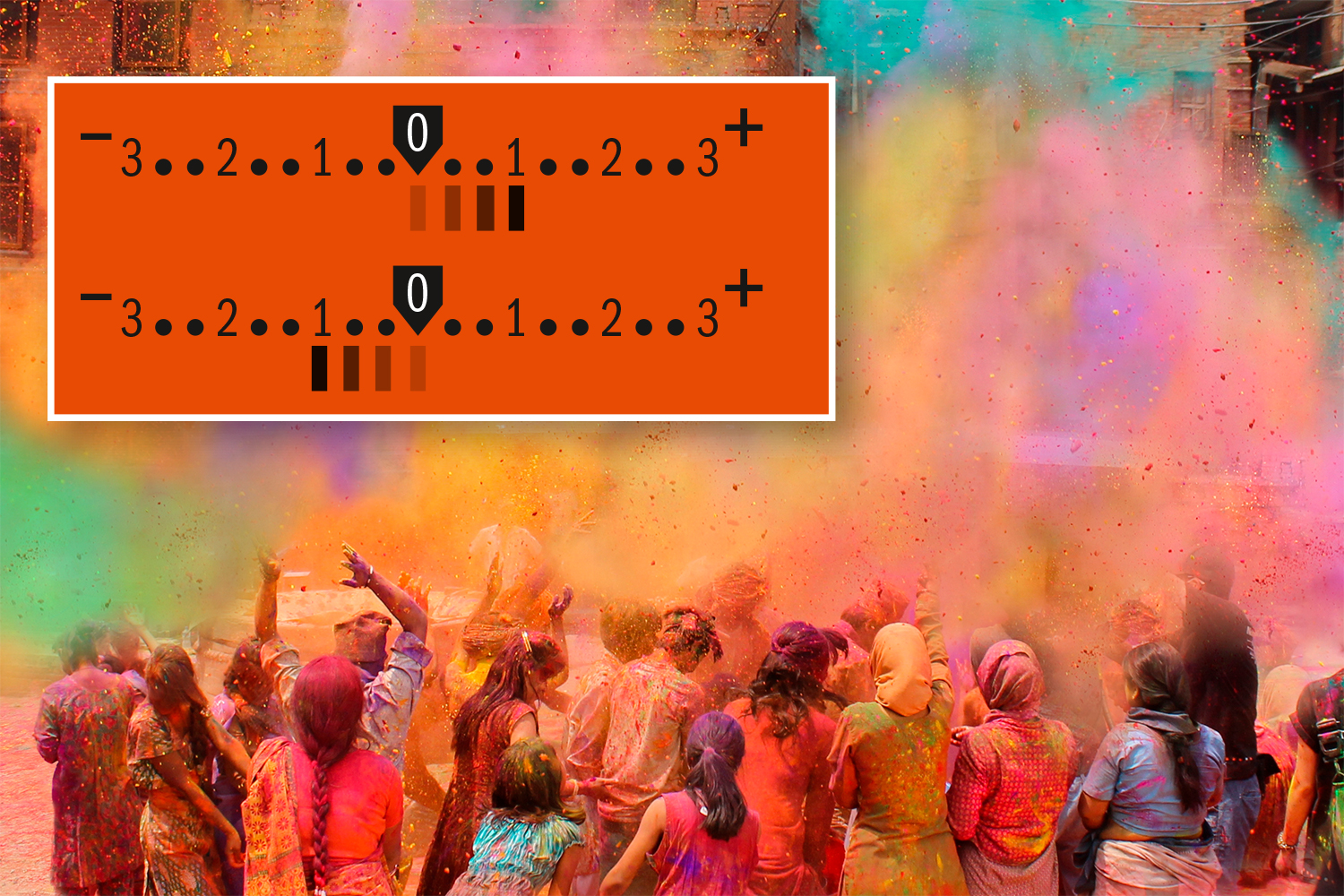 Färgfestival i Indien