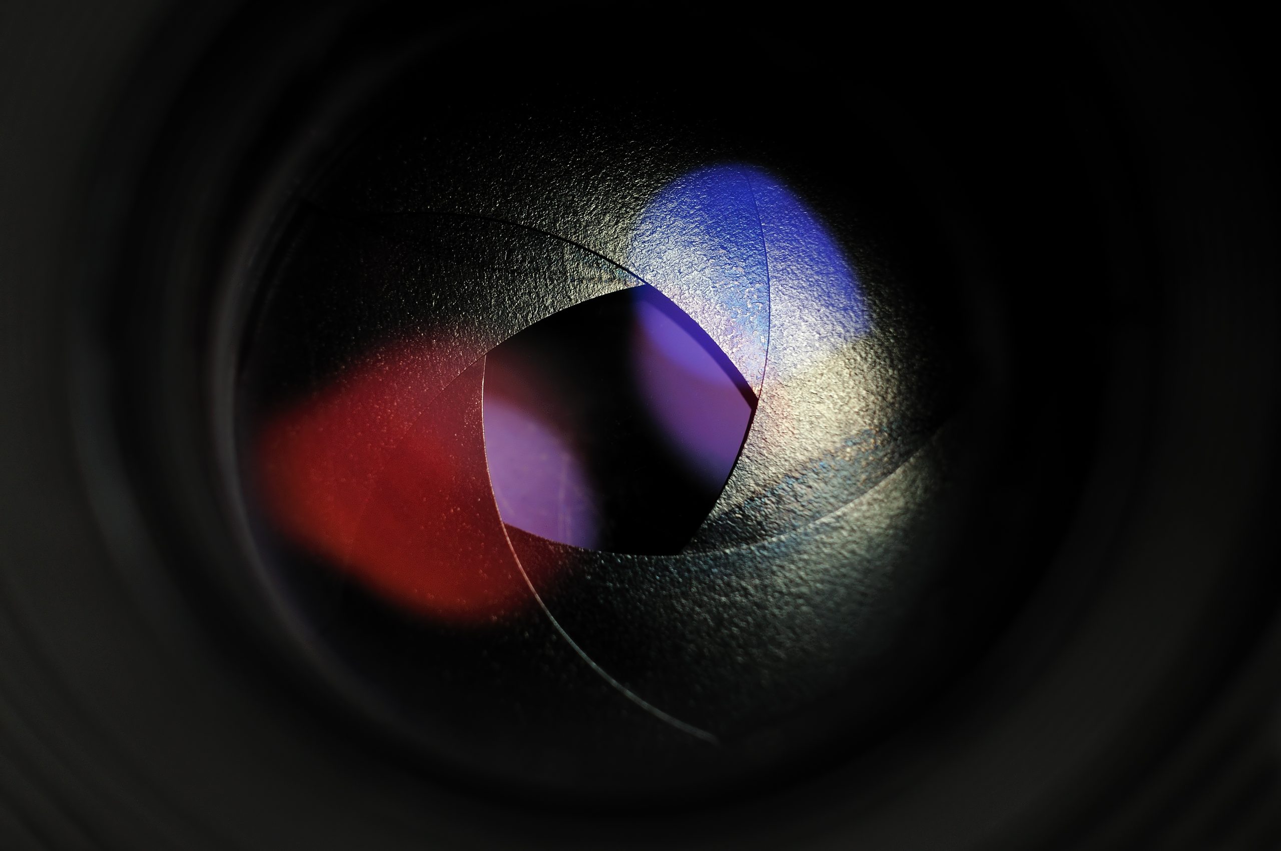 lähikuva himmenninaukko objektiivi