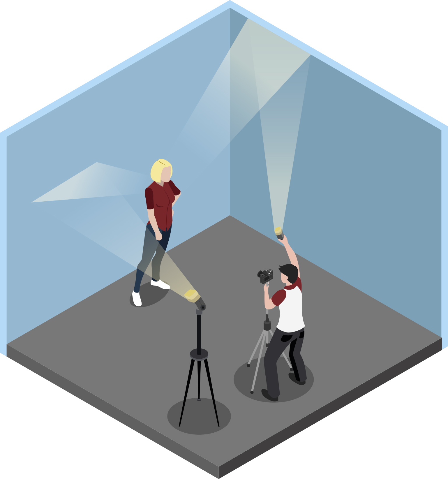 kuvaustilanne monta salamaa