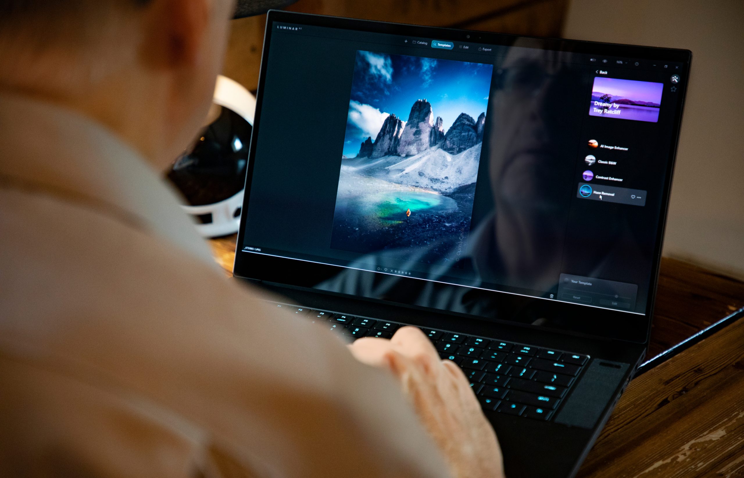 Templates i Skylum Luminar AI