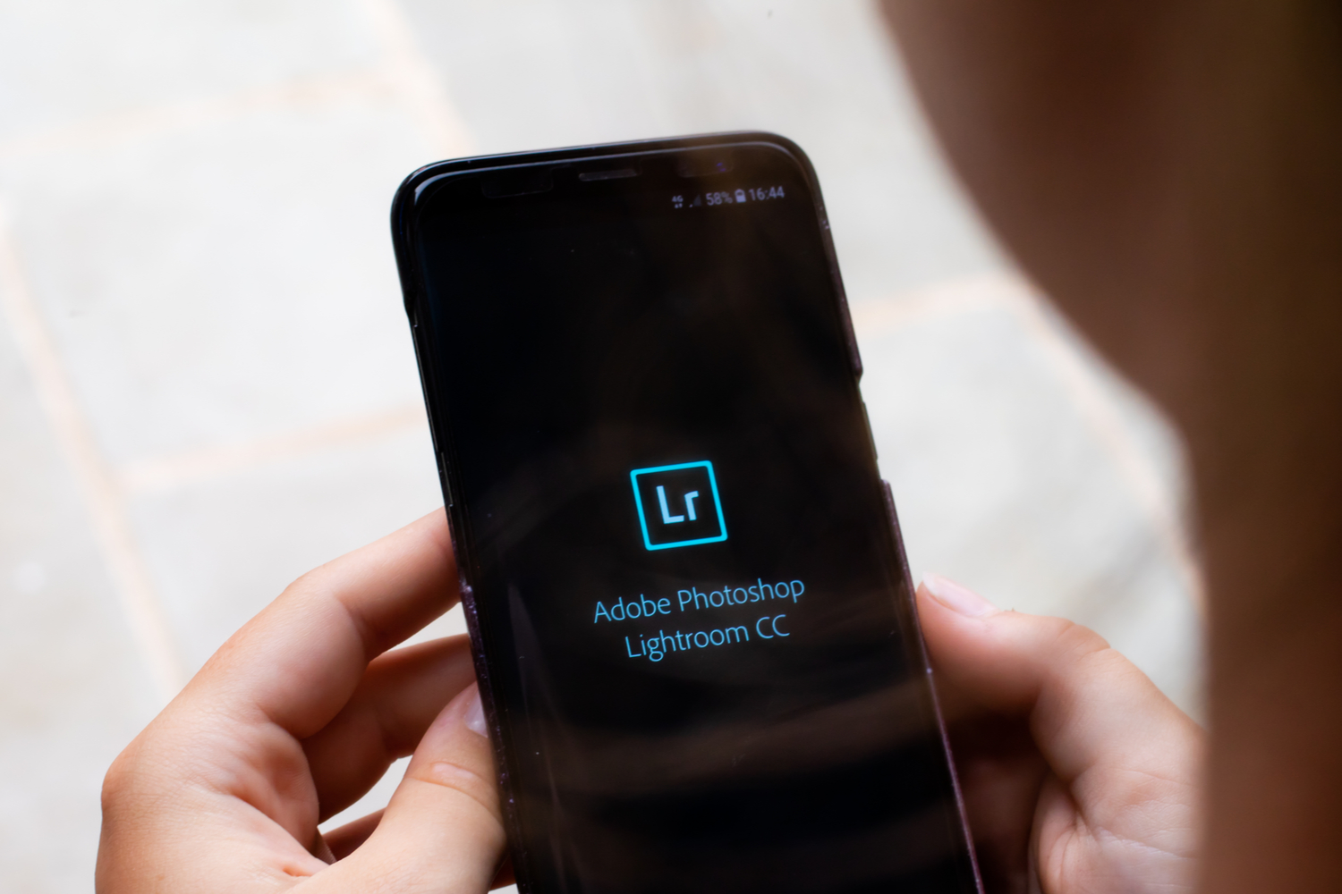 Lightroom på mobilen