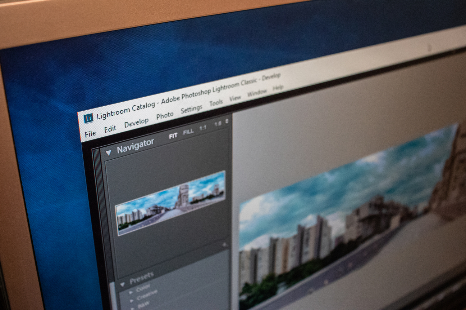 Lightroom på computer
