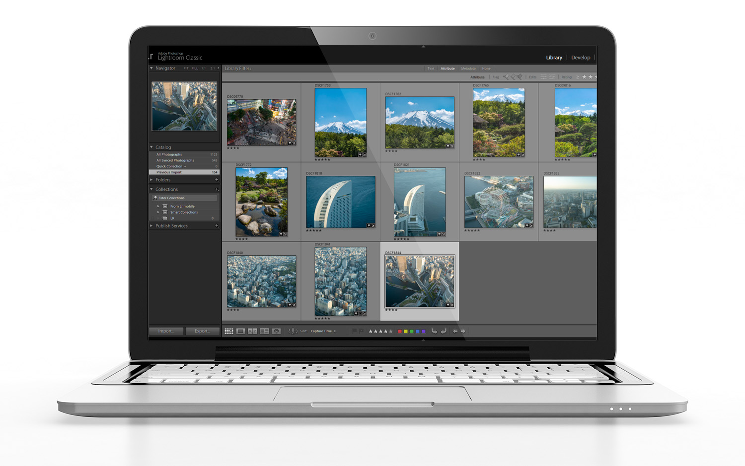 Tietokone ja Lightroom