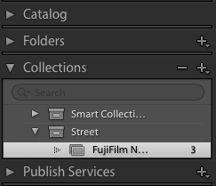 Collections i Lightroom