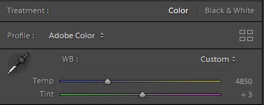 Hvidbalance i Lightroom