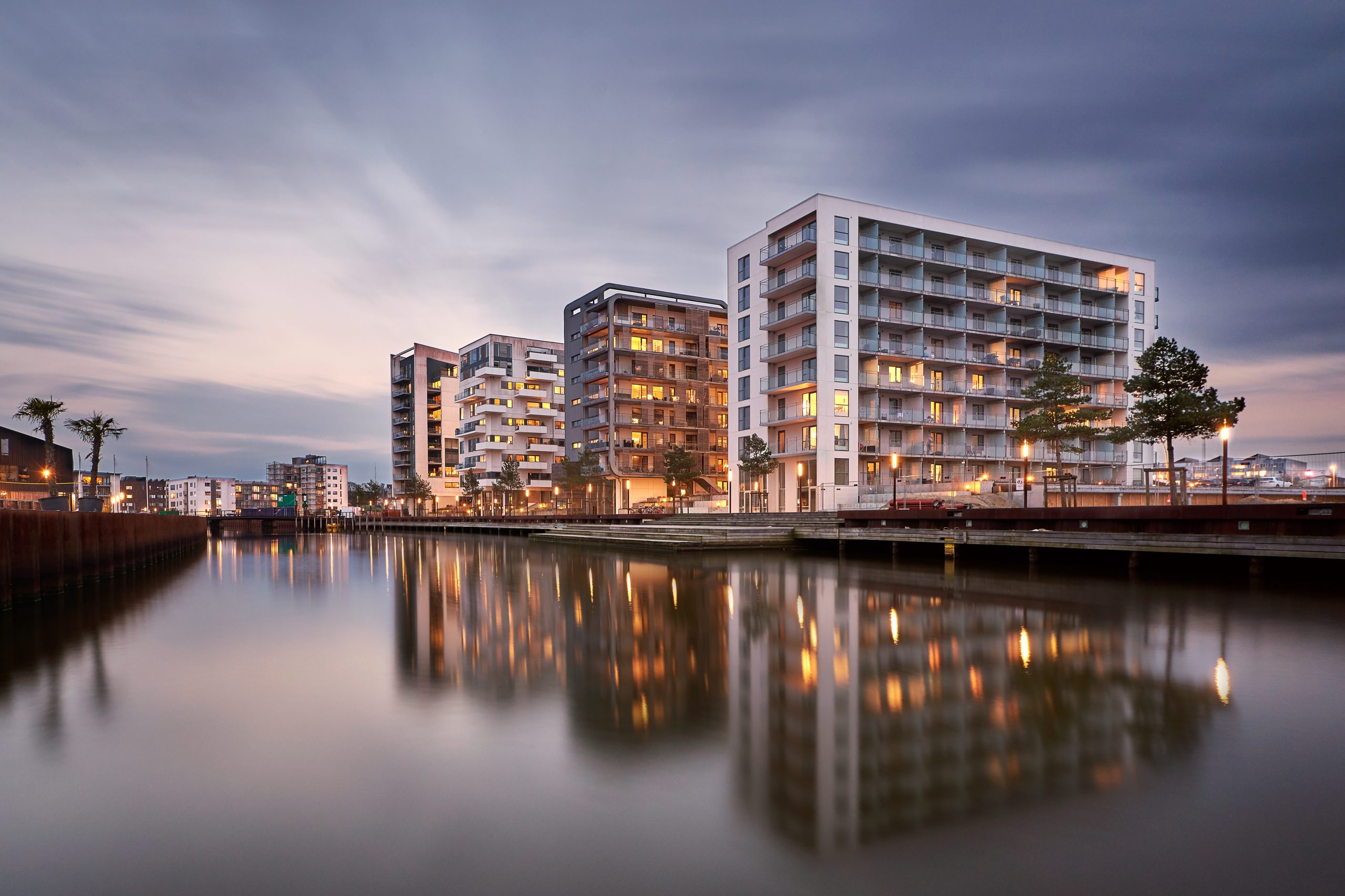 Lang eksponering af spejling