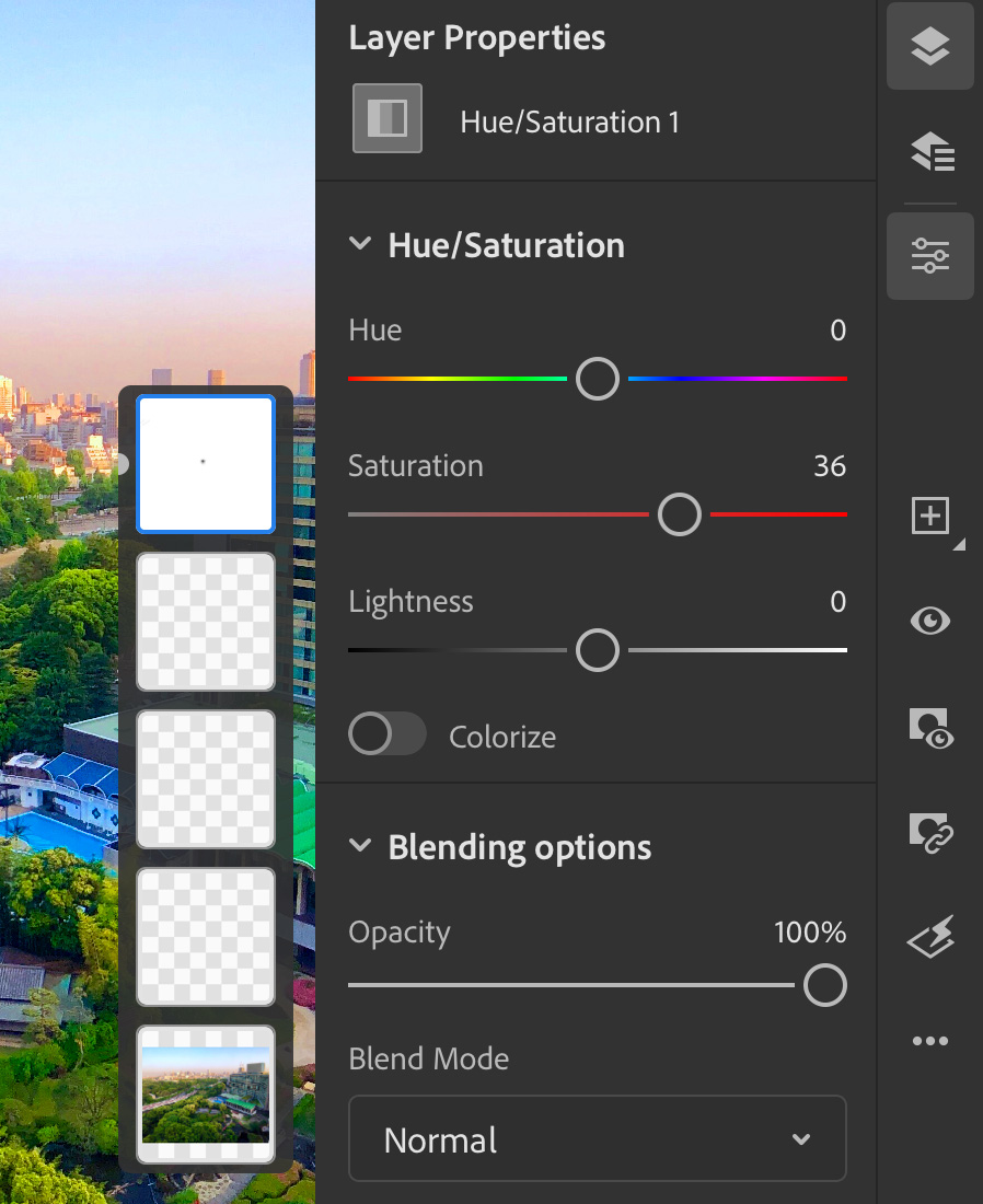 Lag i Photoshop på iPad.