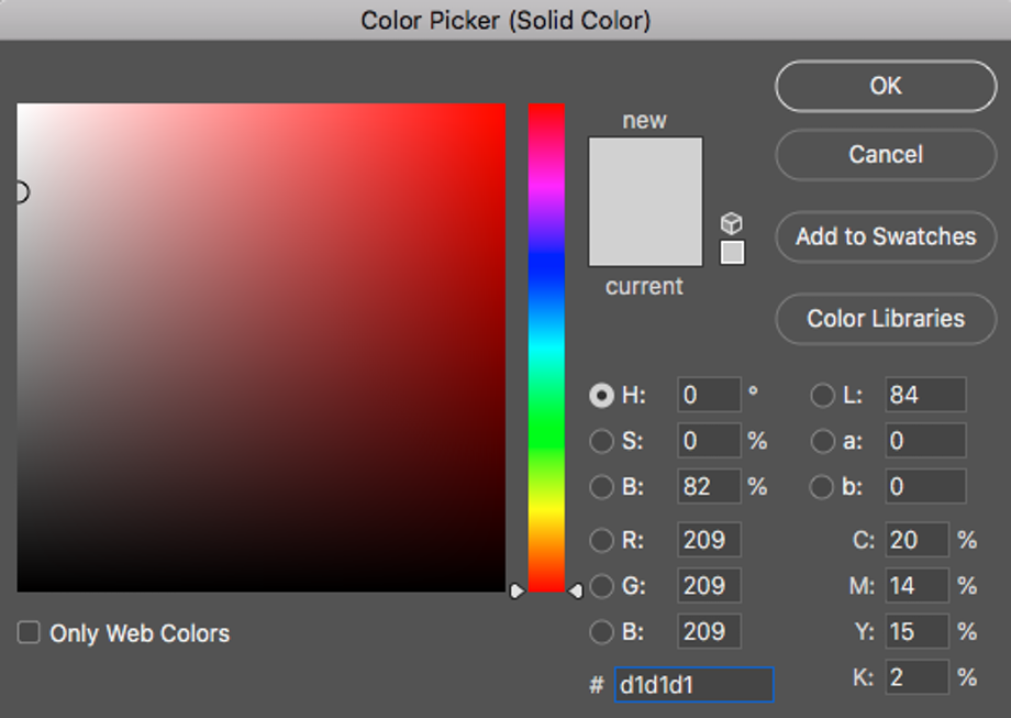 harmaakortin väri kuvankäsittely