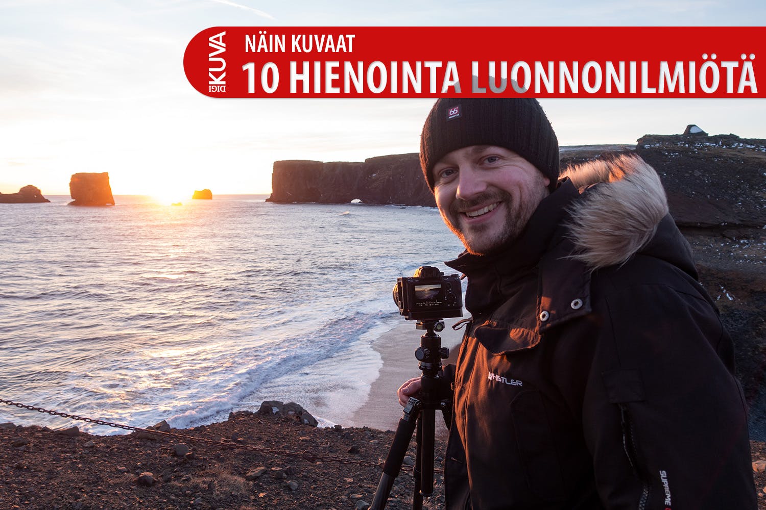 Maisemakuvaaja Mads Peter Iversen