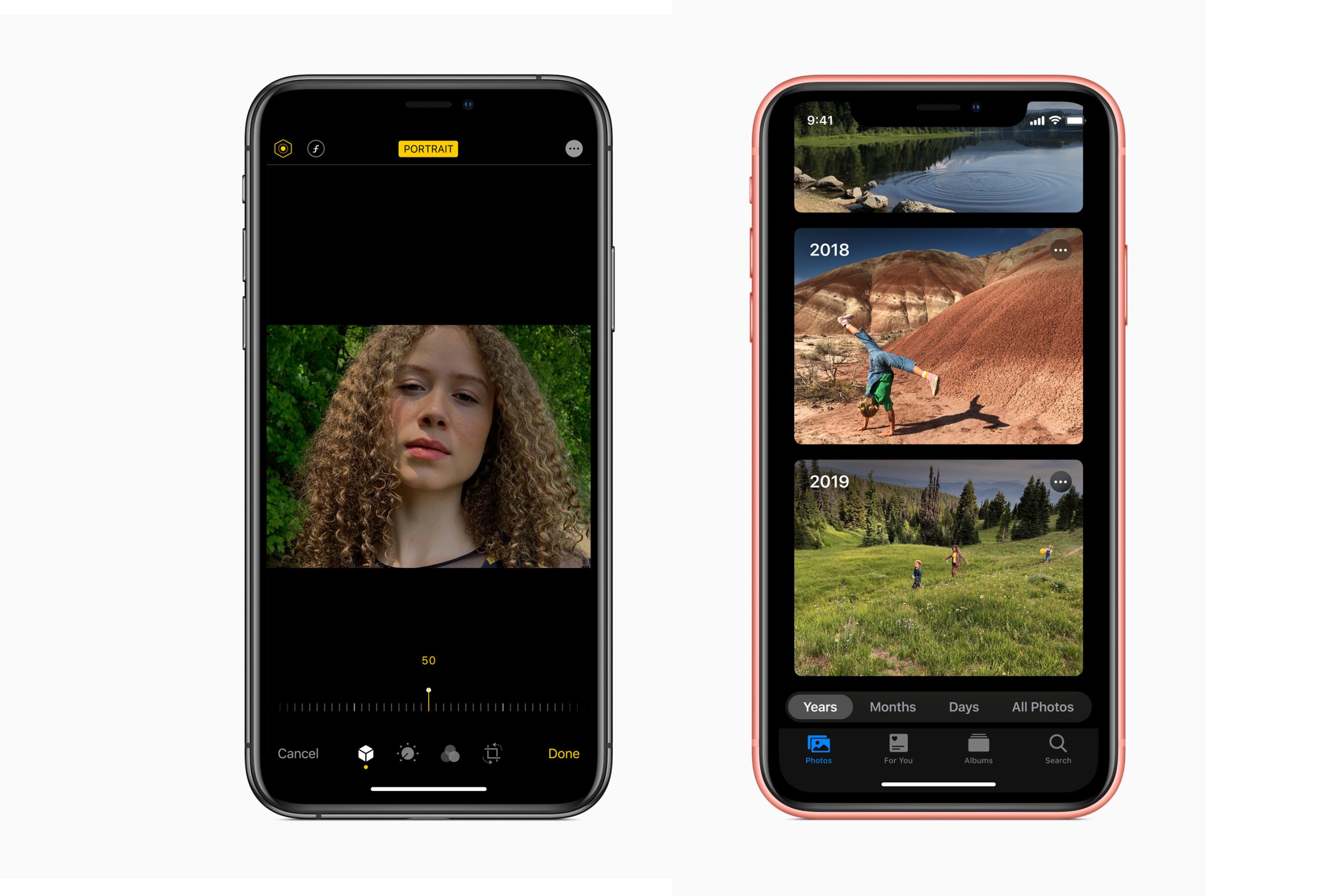 Apple iOS 13 på iPhone
