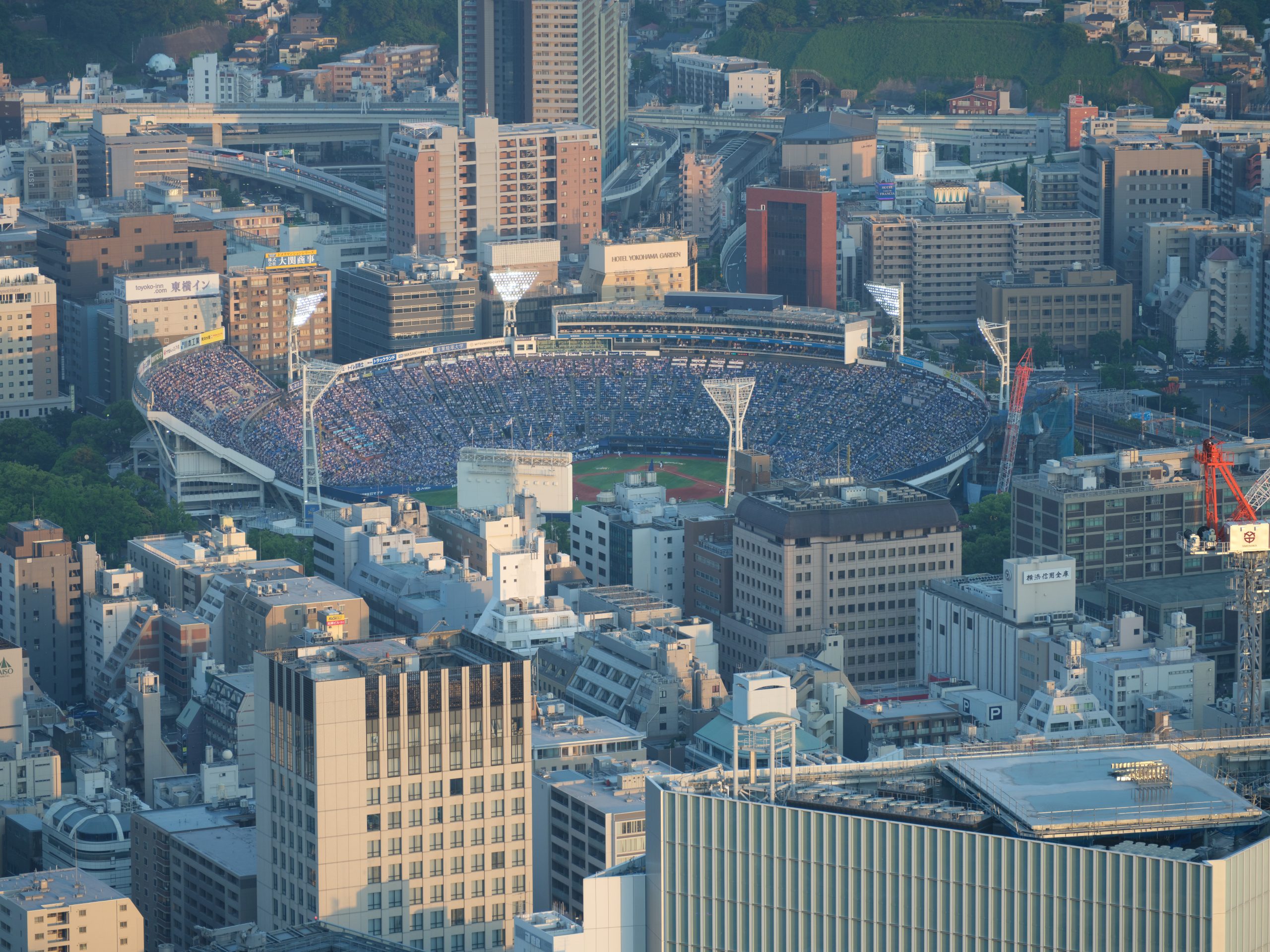 Baseball-stadion Yokohama.