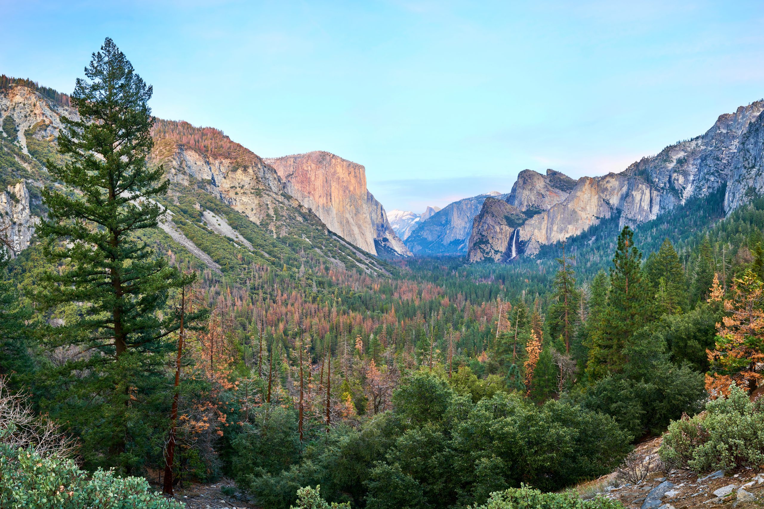 Landskabsfoto i farver