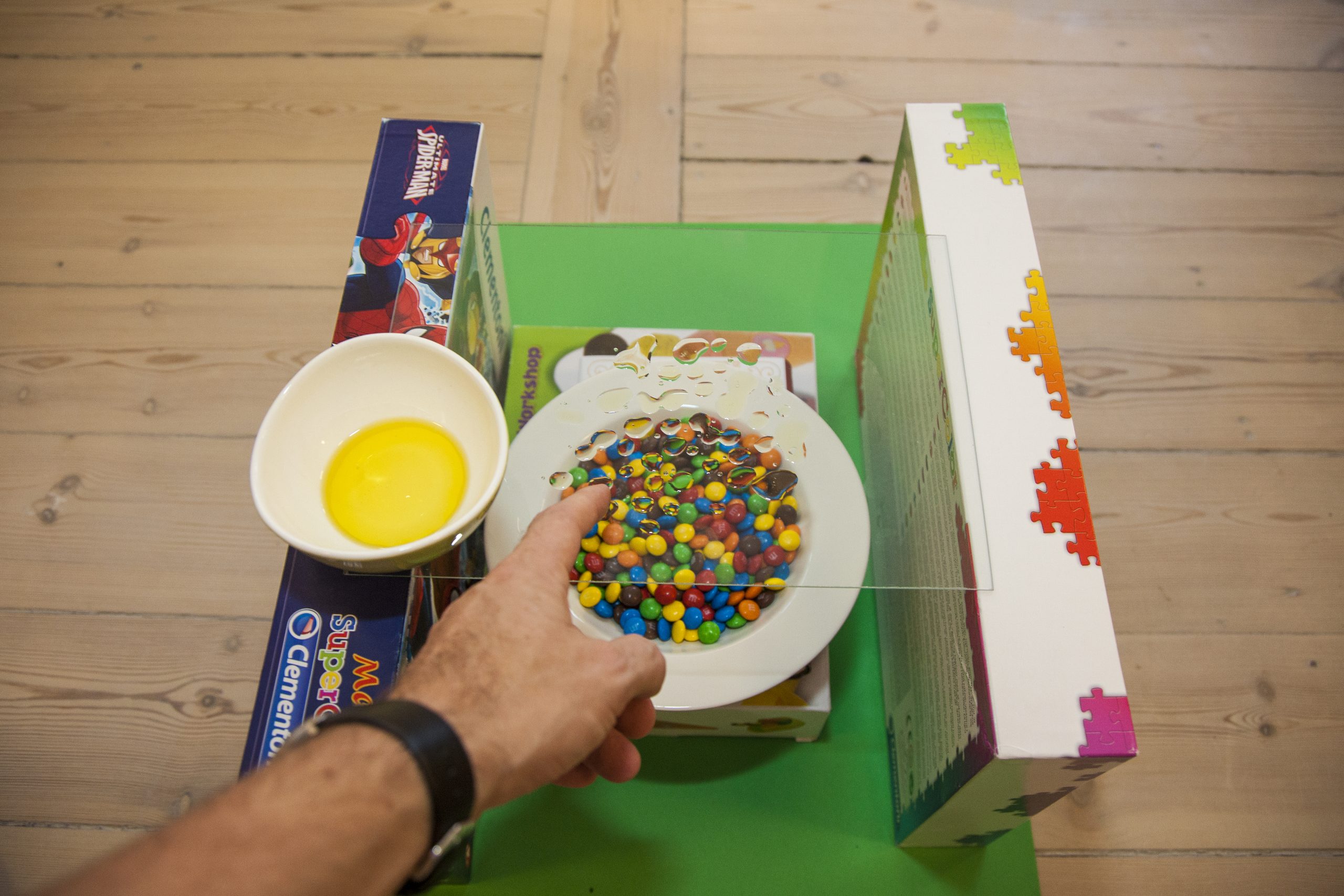 Uppställning av fotoprojekt