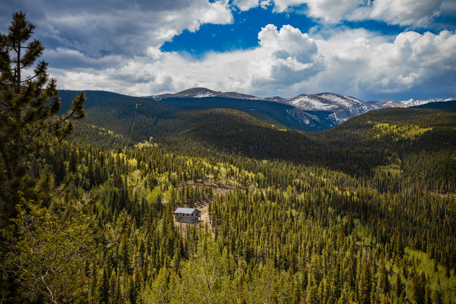 Landskapsbild bildbehandling Lightroom