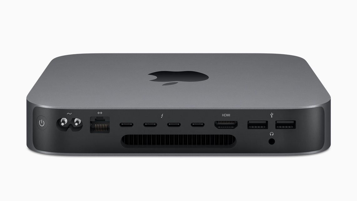 Den nye stationære computer Mac Mini