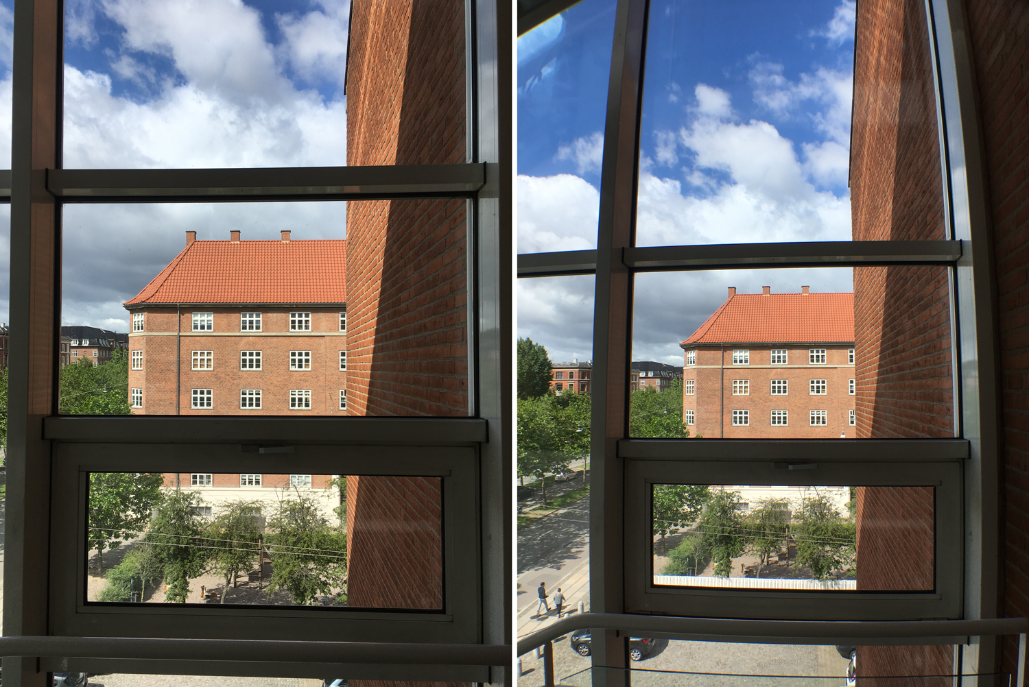 Eksempel på bilder fotografert med vidvinkelobjektiv til mobiltelefon