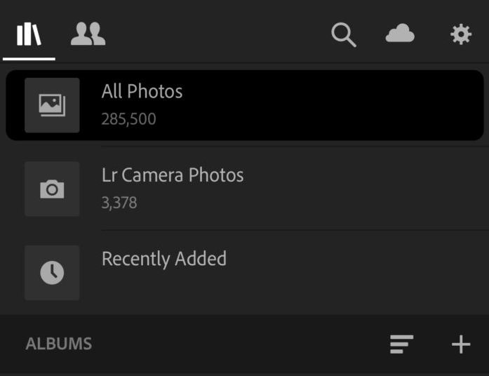 Smart Folders Lightroom CC