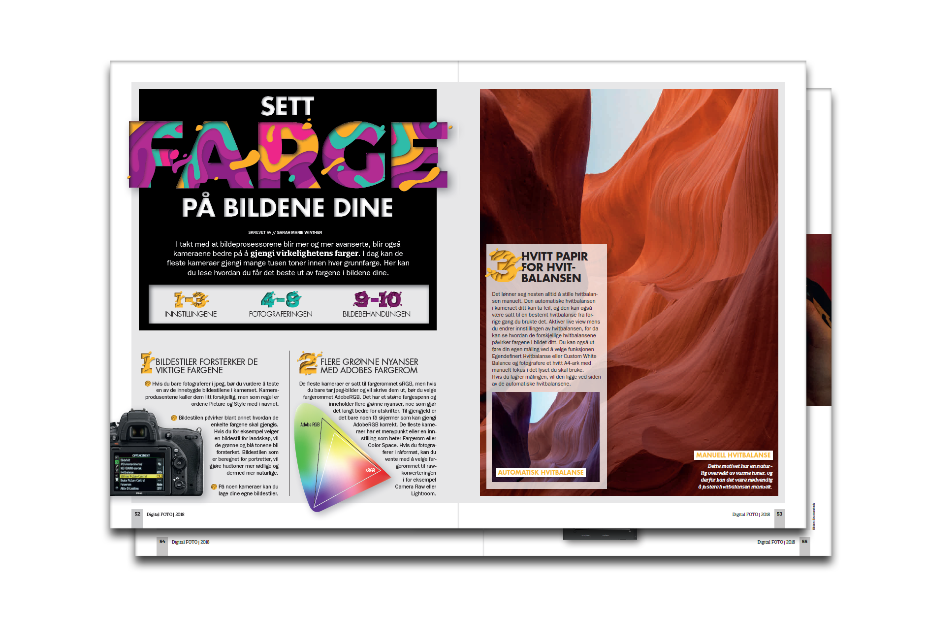 Slik får du flottere farger i bildene dine