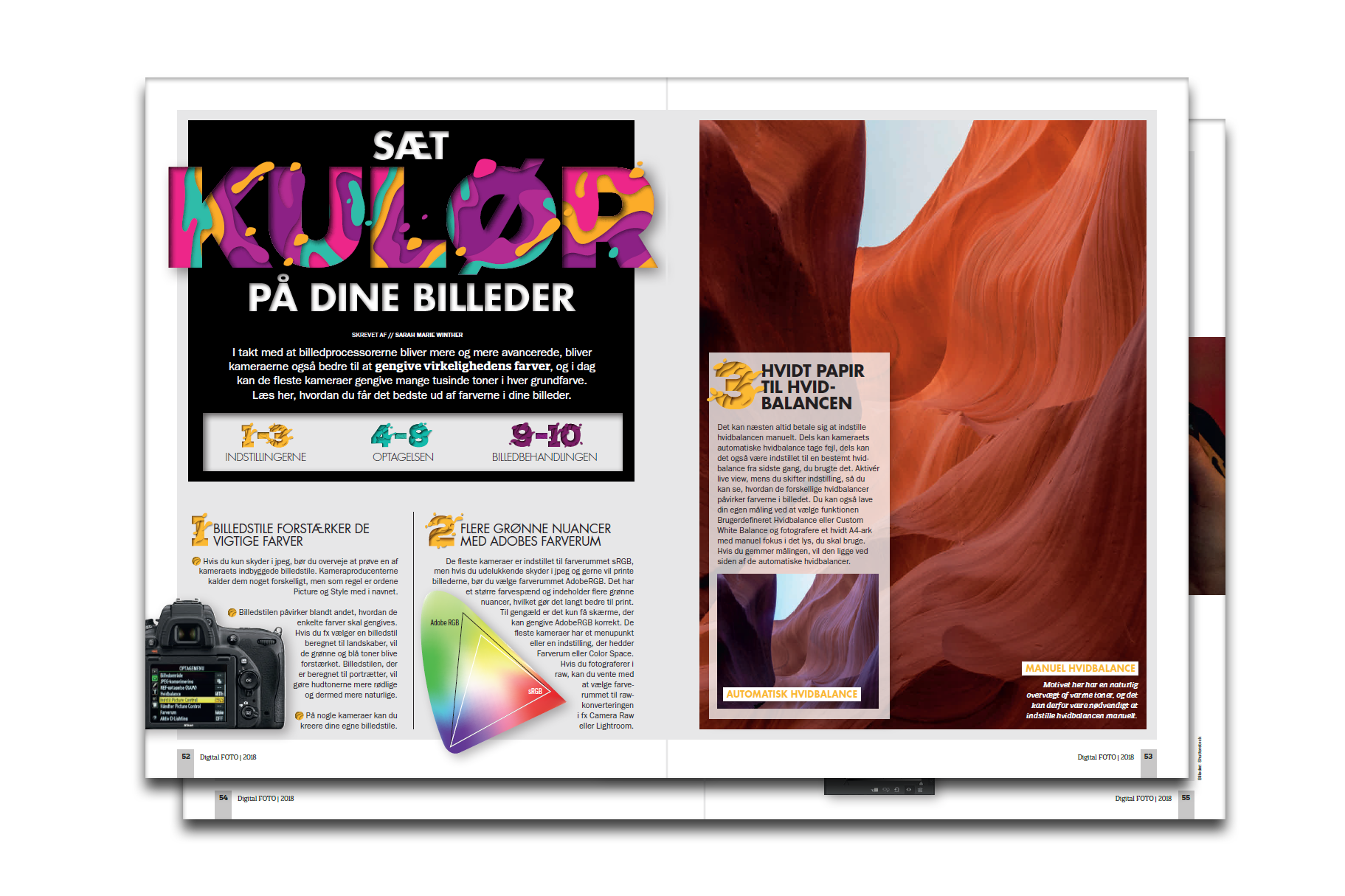 Sådan får du flottere farver i dine billeder