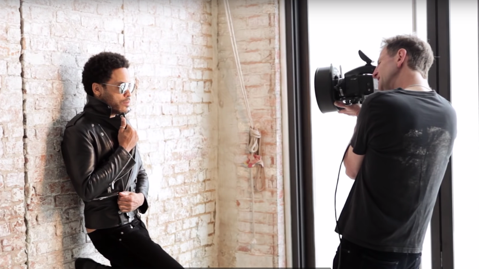 Mark Seliger og Lenny Kravitz