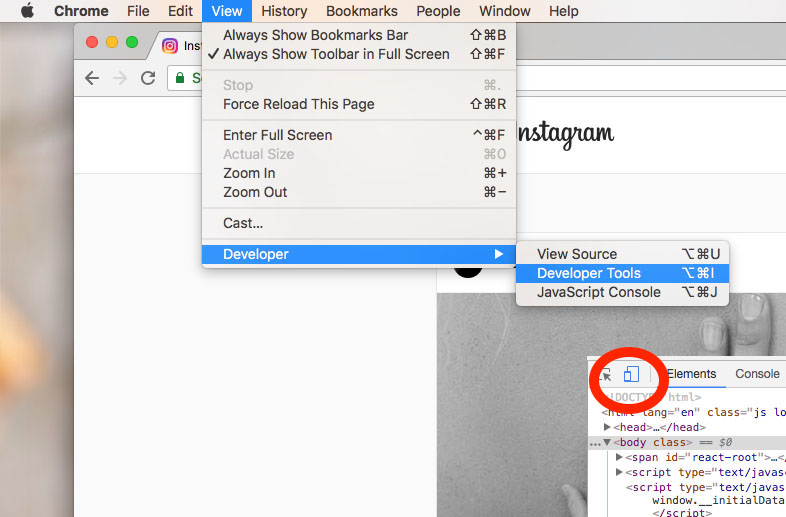 Skjermbilde fra Chrome