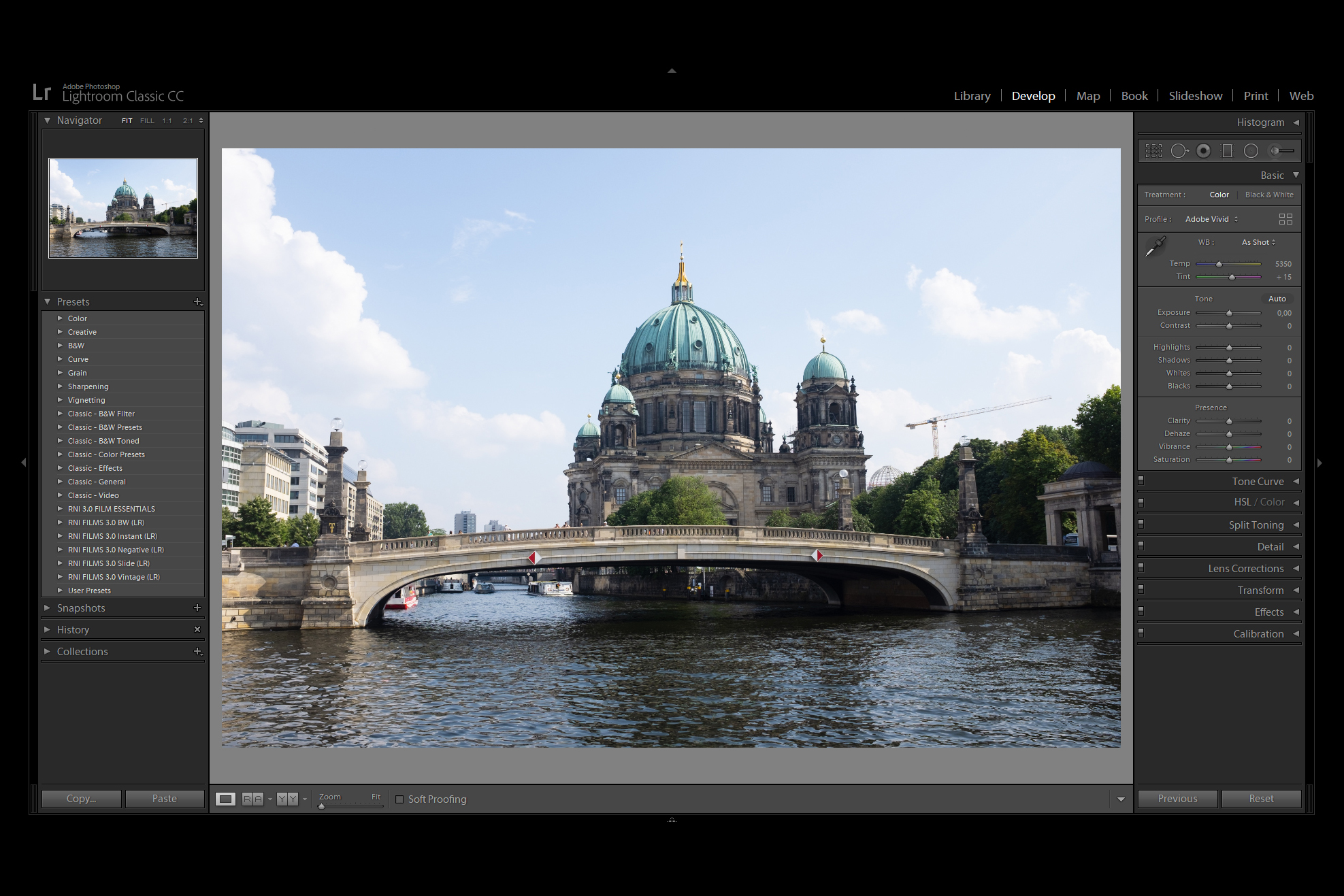 Profiler i Lightroom Classic CC