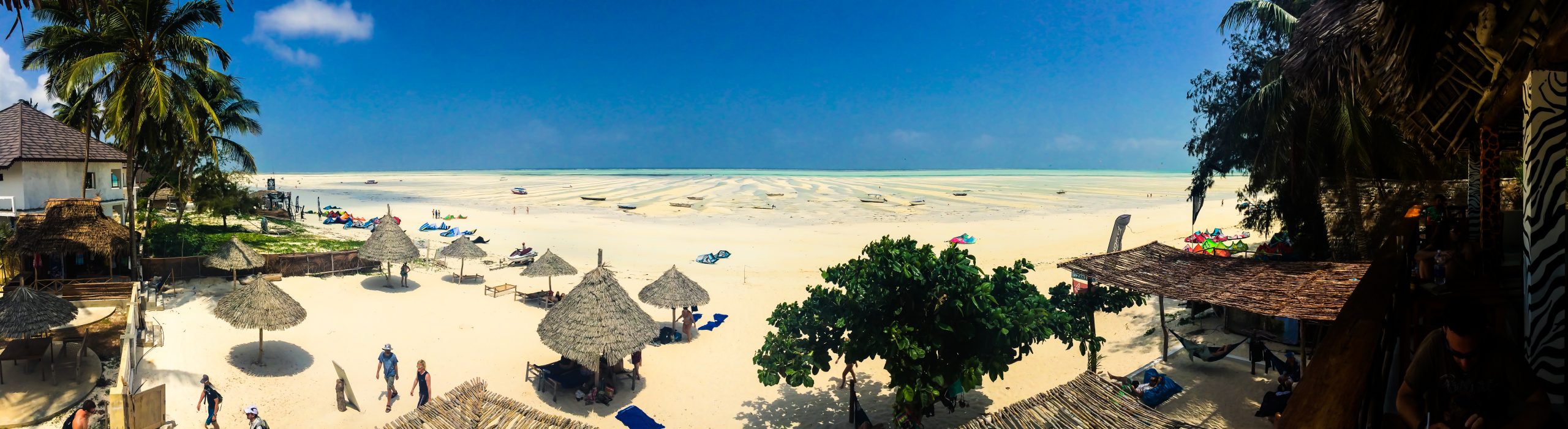 Panorama på Zanzibar dronekonkurrence