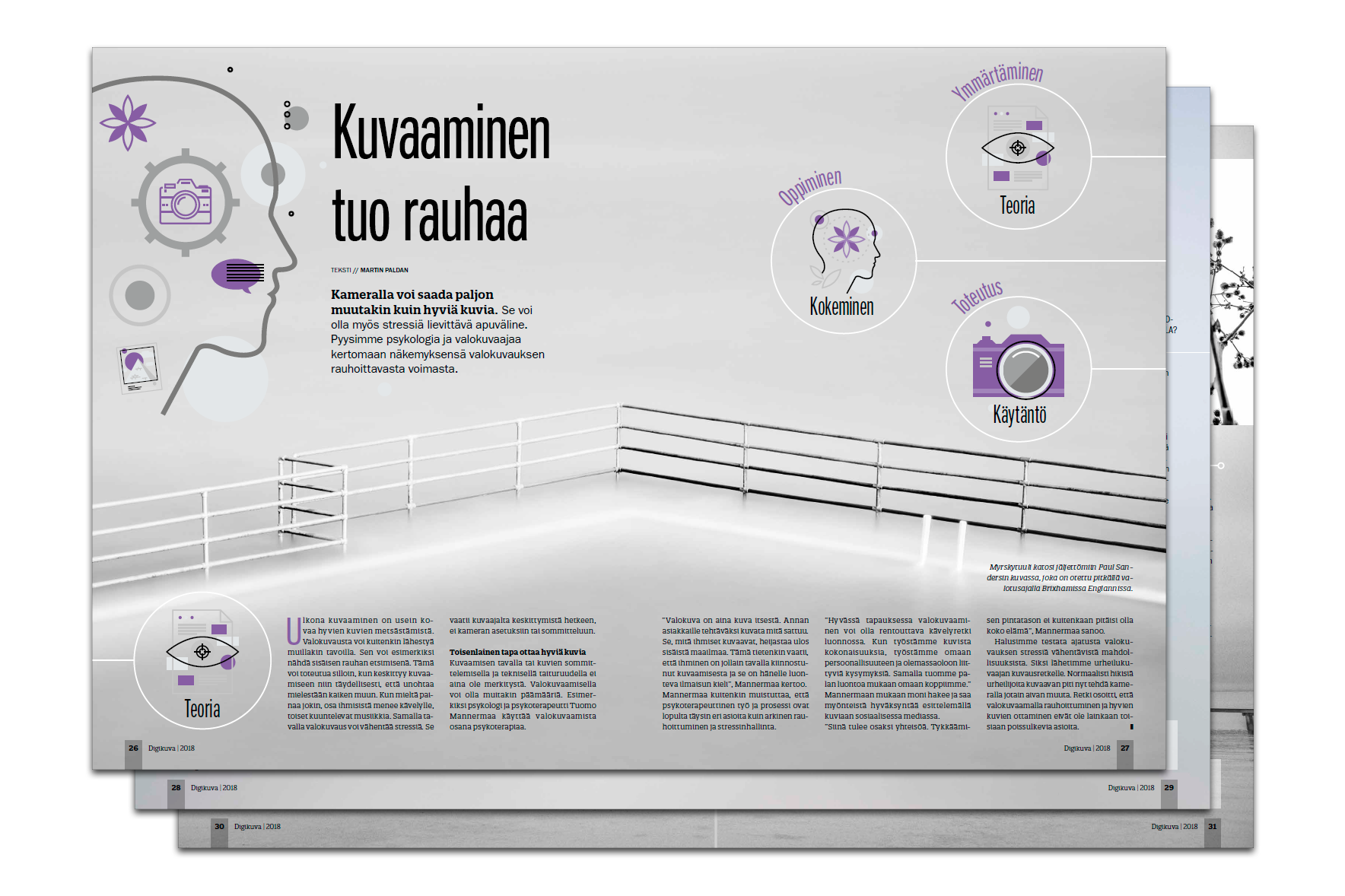 Kuvaaminen tuo rauhaa
