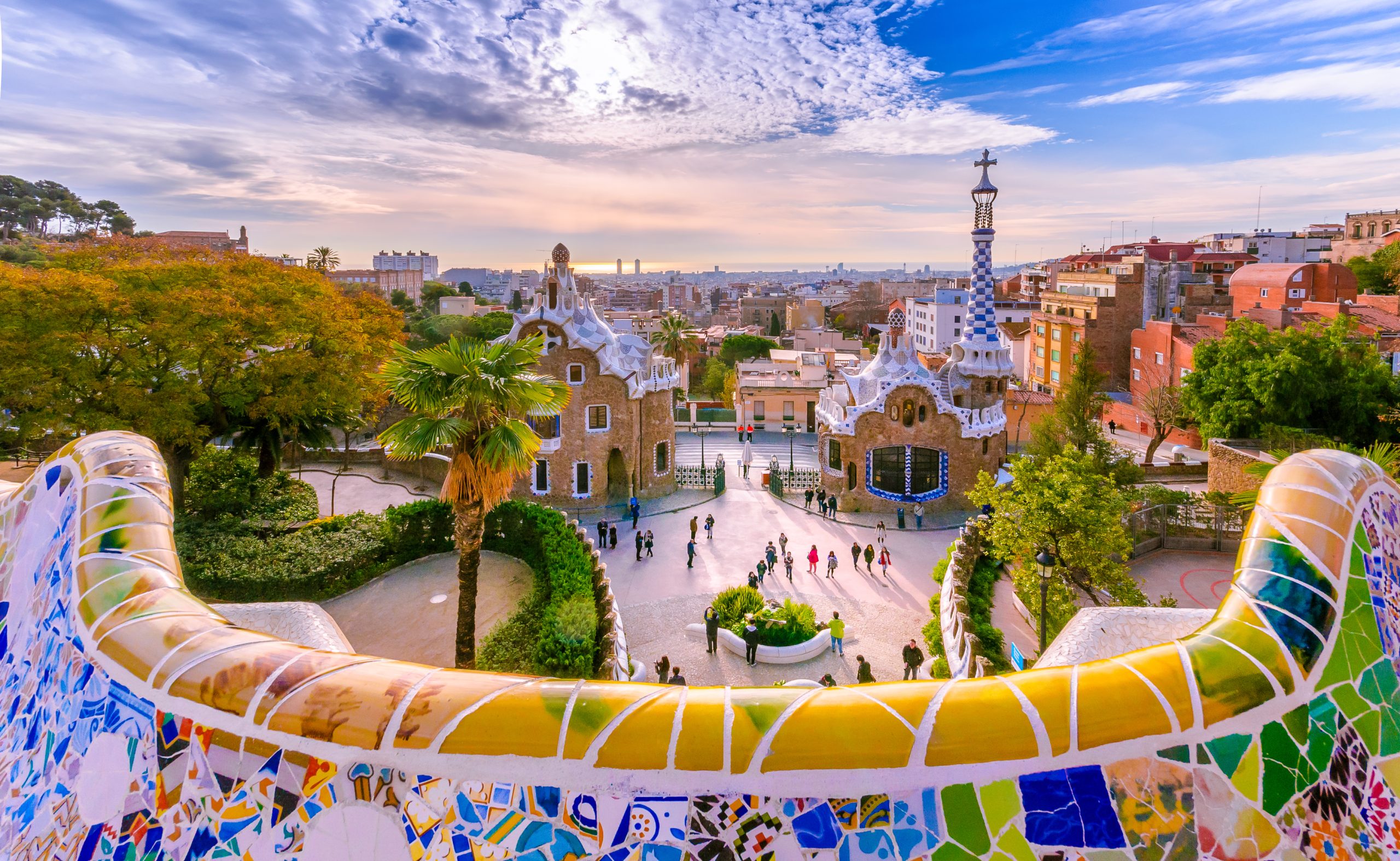 Parc Güell i Barcelona