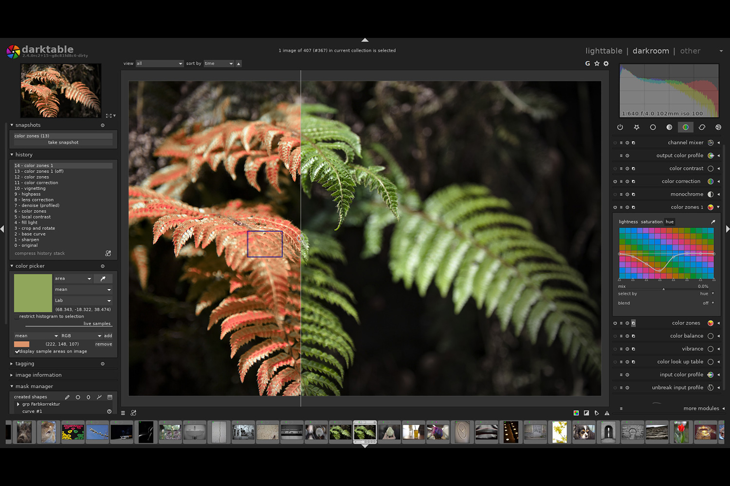 Darktable utfordrer Adobe Lightroom