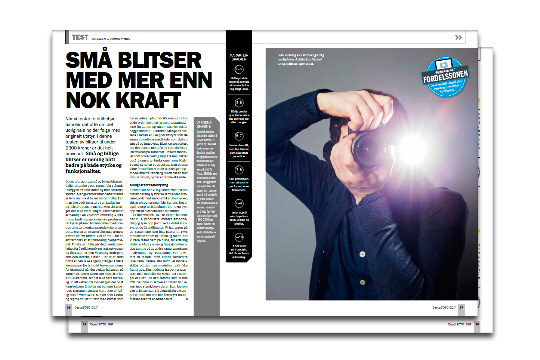 Små blitser med mye kraft