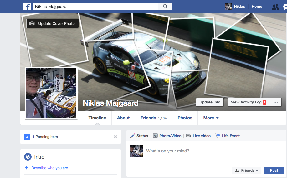 Skapa en personlig omslagsbild till din Facebook-sida