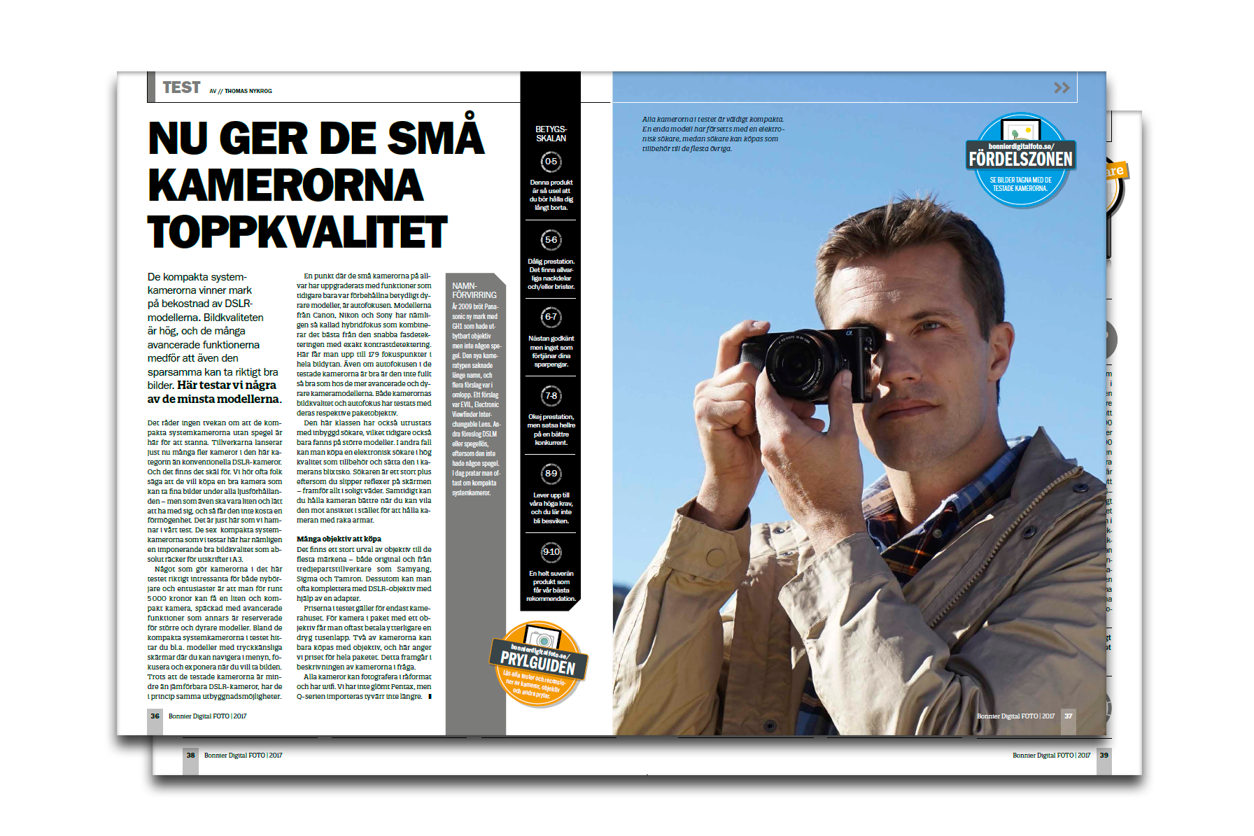 Nu får man toppkvalitet från de små systemkamerorna