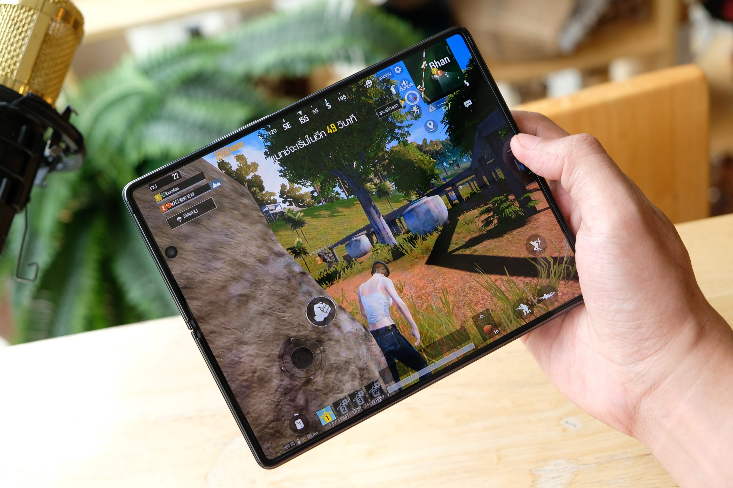 Klaptelefon med spil