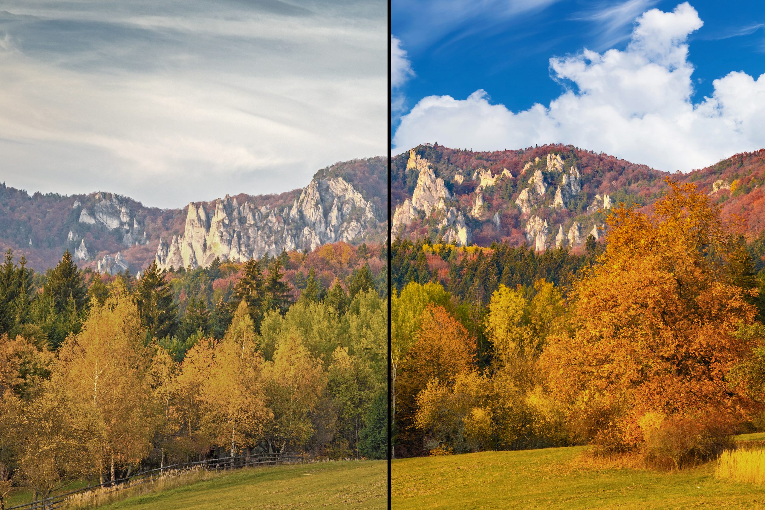 Landskab med ny himmel