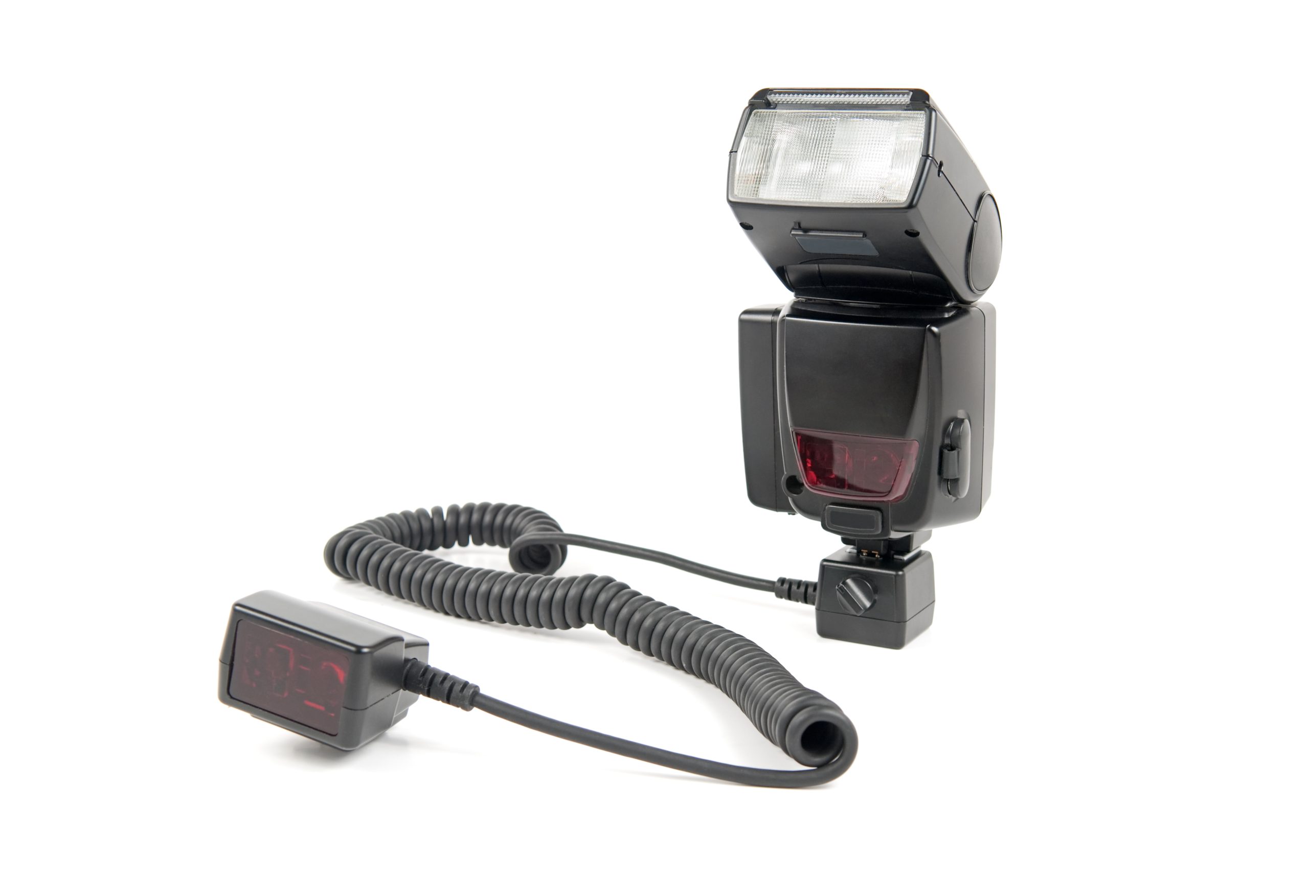 Ekstern flash med kabel