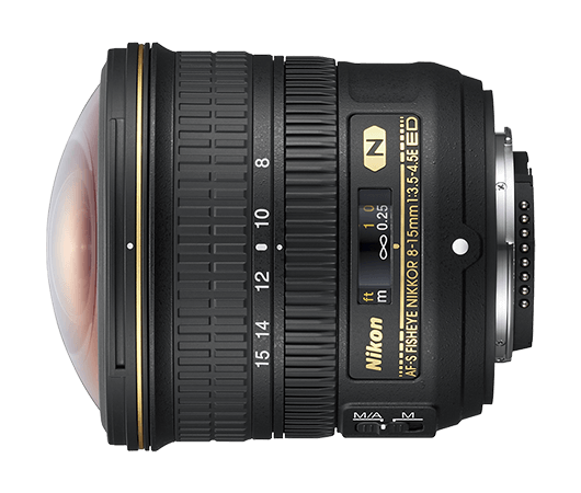 AF-S FISHEYE NIKKOR 8–15mm f/3.5–4.5E ED