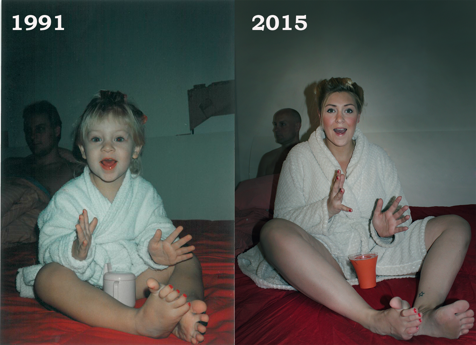 Digital FOTO gjenskaper barndomsbilder