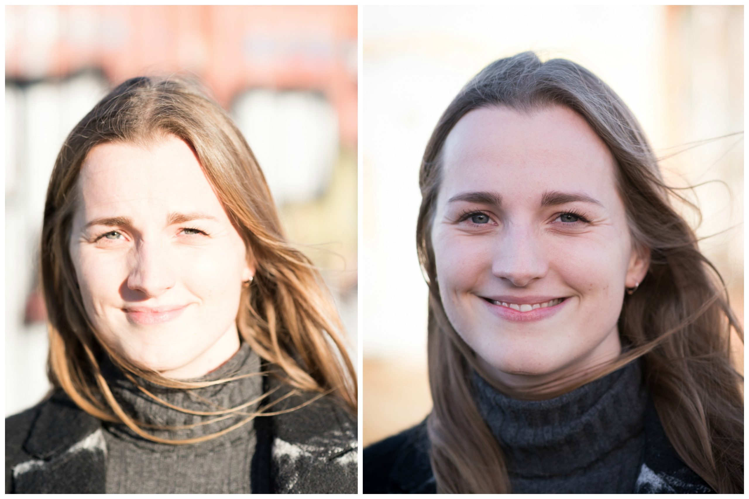 Overeksponeret portræt og veleksponeret portræt