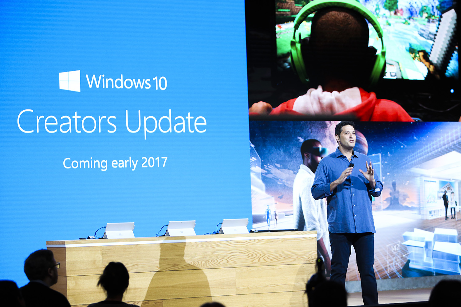 Microsoft præsenterer den nye Creators Update til Windows 10