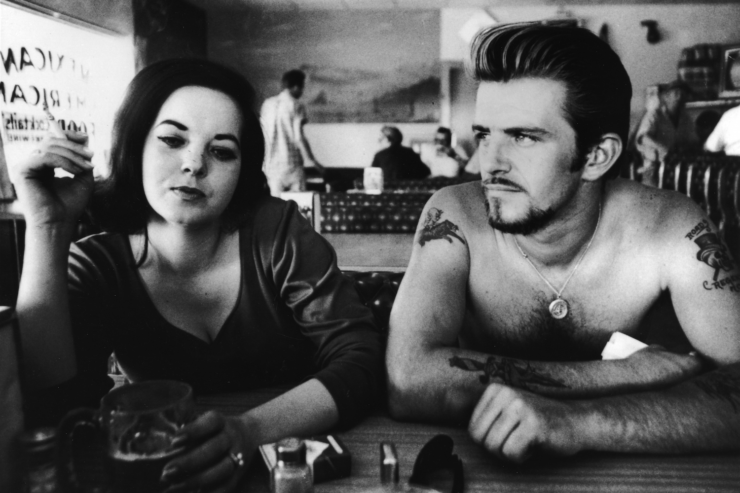 Biker couple af Dennis Hopper