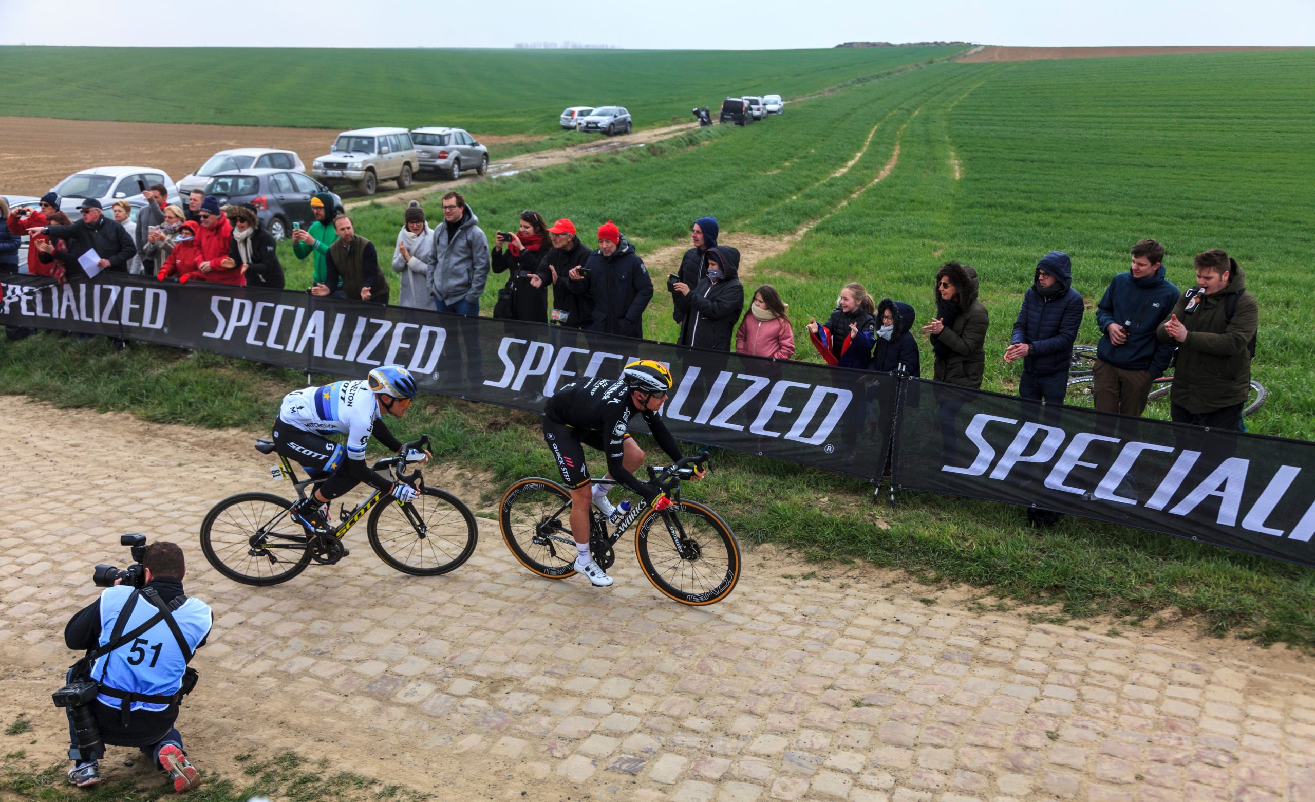 Fotograf til sykkelritt.