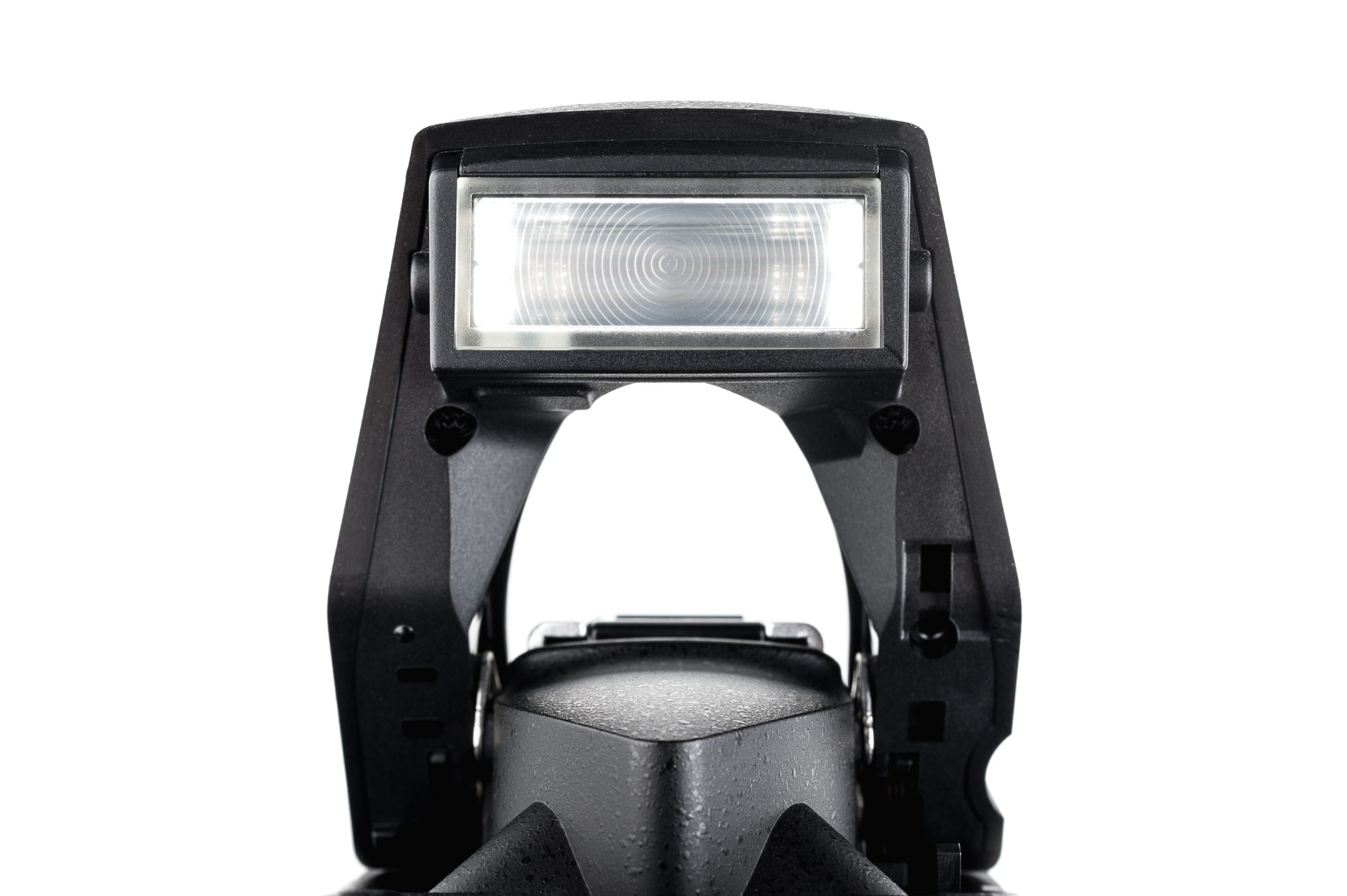 Innebygd blits på hvit bakgrunn