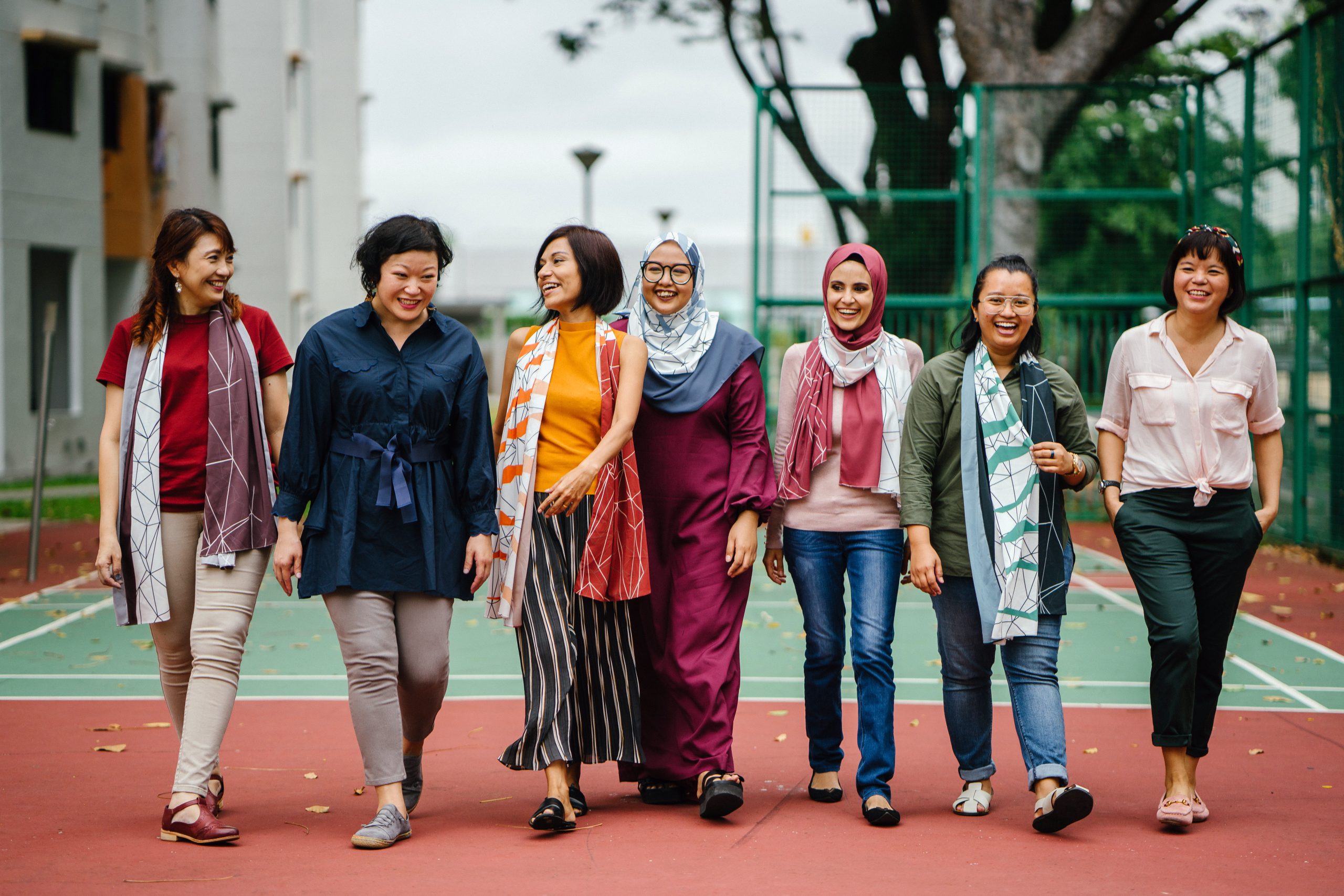 Gruppebilde av kvinner