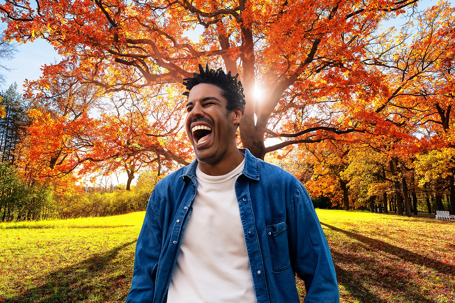 Tekoälyllä luotu mies.
