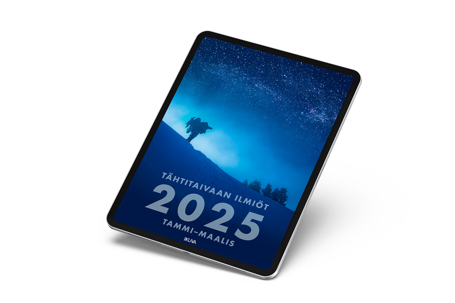 Tähtitaivaan ilmiöt 2025 -kalenteri.