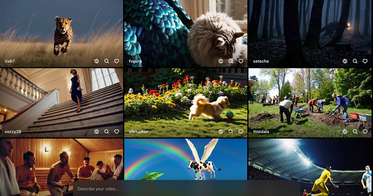 Videoer lavet med Sora.